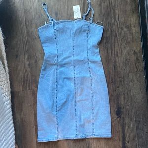 NWT Denim Mini Dress